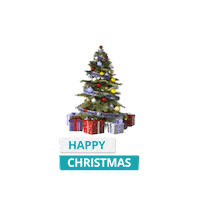 Merry Christmas Sticker by Design Cafe