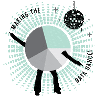 dance party dancing Sticker by Anders Ruff Workshop