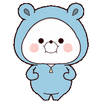 Happy Bear Sticker