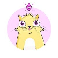 cat meow Sticker by CryptoKitties