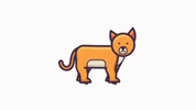 Happy Cat GIF by Flat-icons.com