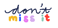 rainbow text Sticker by Muchable