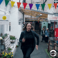 Hurry Up Running GIF by Ovation TV