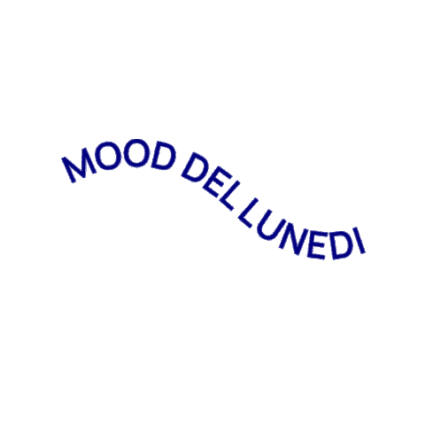 Blue Monday Mood Sticker