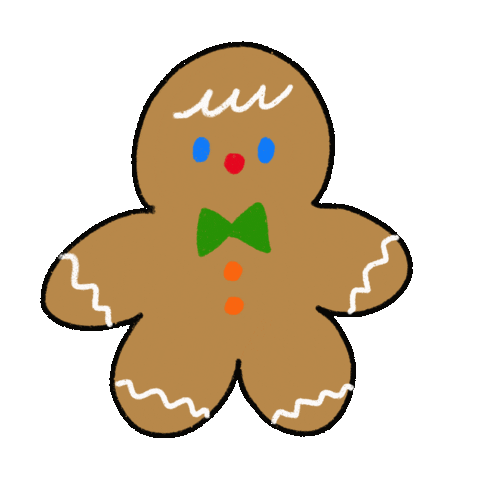 Christmas Gingerbread Sticker