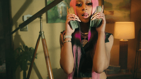Hip Hop Money GIF by Lakeyah