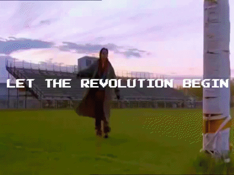 LEFTYSHIFTY giphygifmaker revolution 80 breakfastclub GIF
