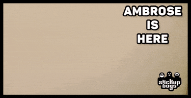 Ambrose GIF by Stick Up Music