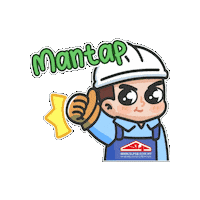Mantap Sticker by peeyong