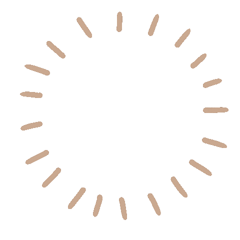 Shine Circle Sticker