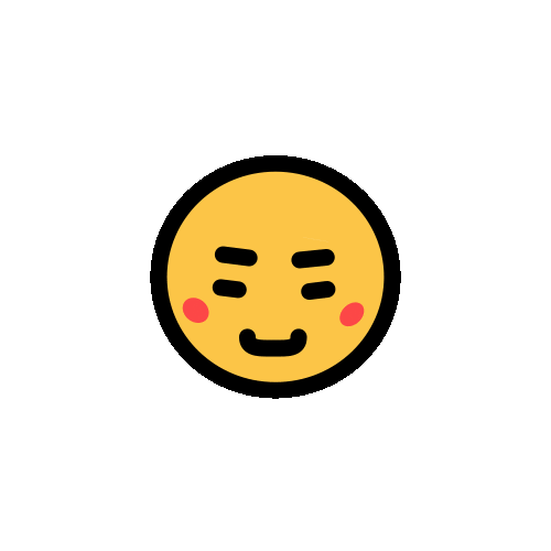 Happy Face Sticker