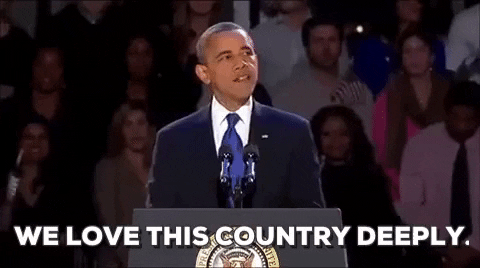 barack obama we love this country deeply GIF by Obama