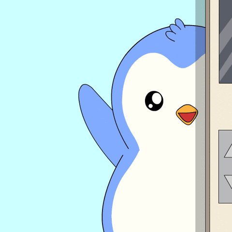 Bye Bye Goodbye GIF by Pudgy Penguins