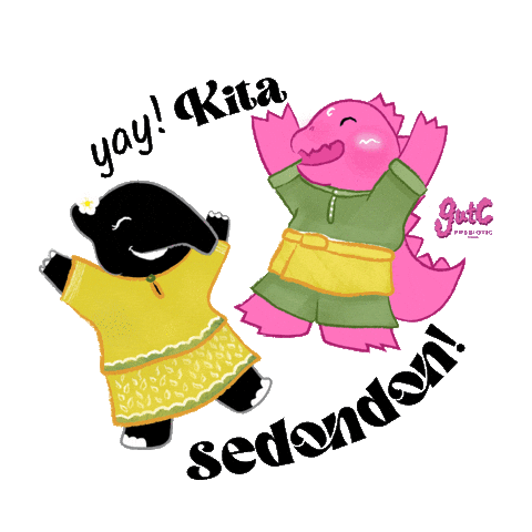 Raya Maafzahirbatin Sticker by The Tapping Tapir