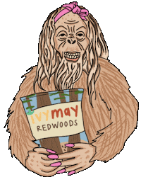 Bigfoot Sticker by IvyMay & Co.