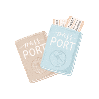 Travel Wanderlust Sticker by Ashley Coppola