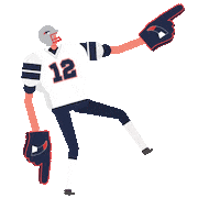 National Football League Yes Sticker by sambmotion