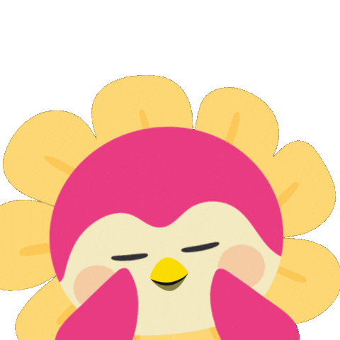 Flower Penguin Sticker by Finch Care