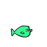 Blow Fish Sticker by Kochstrasse™
