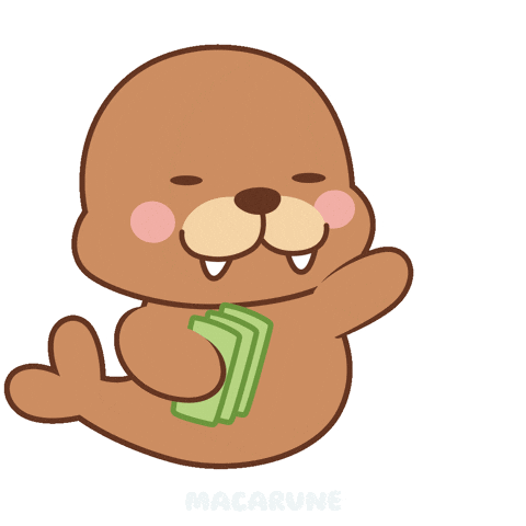 Make It Rain Money GIF by FROSTYS