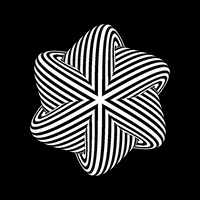 xponentialdesign black and white motion graphics visuals hypnotic GIF