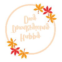 Happy Thanks Giving Sticker by Digital Pratik