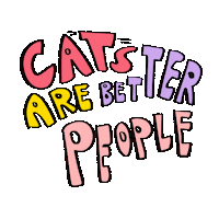 Cats Animallover Sticker by Franziska Höllbacher