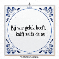 Hoop Os GIF by Tegelspreuken.nl