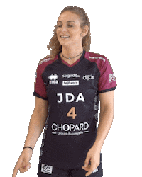 Handball Claire Sticker by JDA Dijon Basket