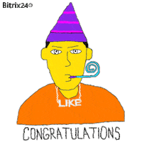 Well Done Good Job Sticker by Bitrix24