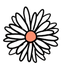Flower Spinning Sticker