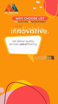 Hiring Human Resources GIF by M and J Solutions Provider Inc.
