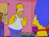 homer simpson dreams GIF