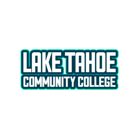 Lake Tahoe Sticker by Lake Tahoe Community College