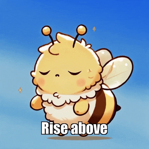 Rise Above Resilience GIF by Beelightened