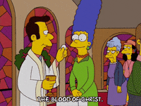 marge simpson otto man GIF