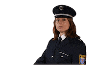police thinking Sticker by Polizei_Ffm
