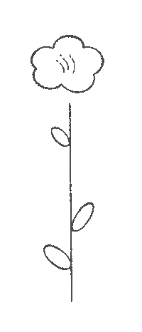 Flower Draw Sticker