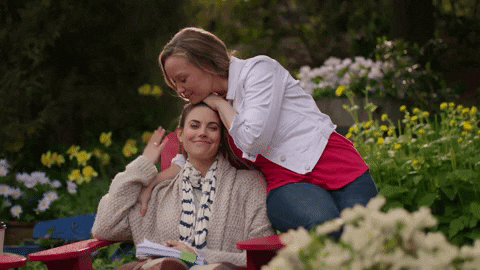 meghan ory family GIF by Hallmark Channel