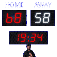 58 Away Sticker
