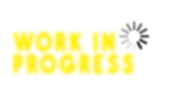 Work In Progress Hello Sticker by HelloMonday