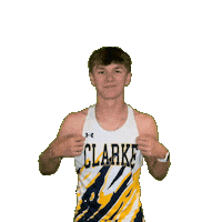 Cross Country Sticker by Clarke University