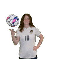 Womens Soccer Sticker by Clarke University