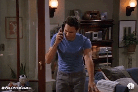 Eric Mccormack Yes GIF by Will & Grace