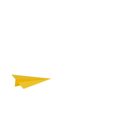 Jugendarbeit Papierflieger Sticker by JUGEND PRÄGT