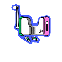 industra industracoffee industra Sticker