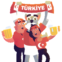 Turkey Uefa Sticker by Manne Nilsson