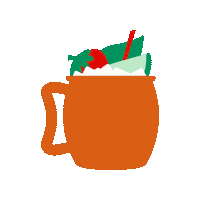 Summer Drinking Sticker by Craftmix
