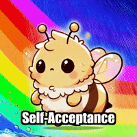 Self-Discovery Rainbow GIF by Beelightened