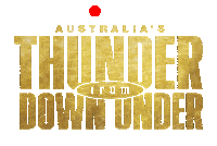 Las Vegas Aussie Sticker by ThunderVegas